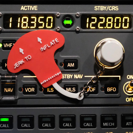 JERK TO INFLATE KEYCHAIN