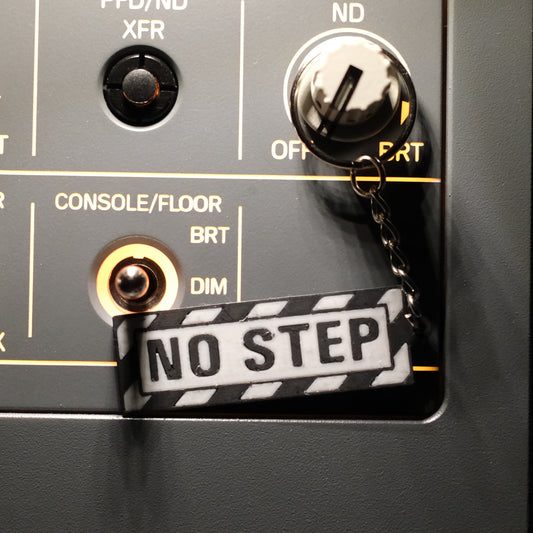 NO STEP KEYCHAIN