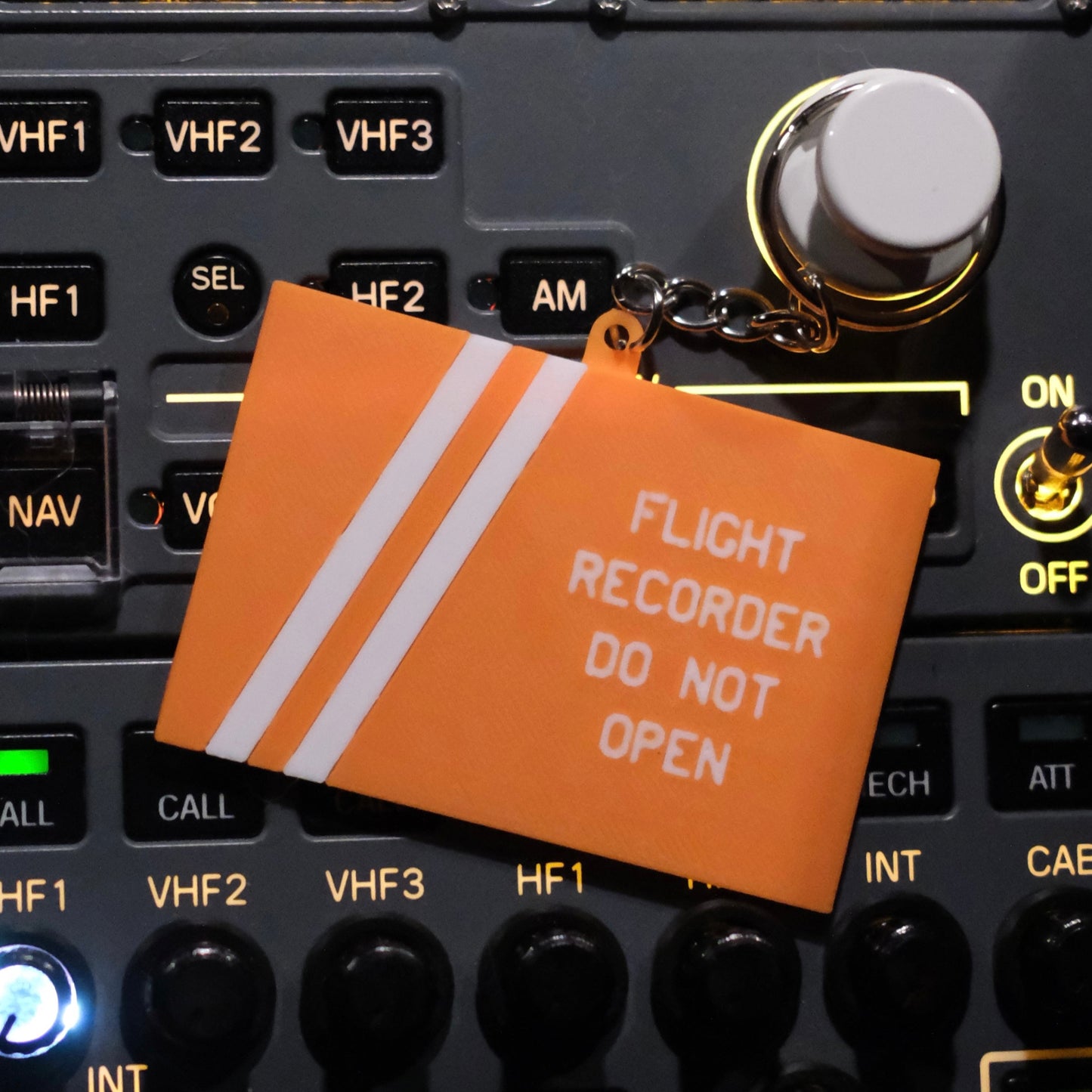 FLIGHT RECORDER KEYCHAIN
